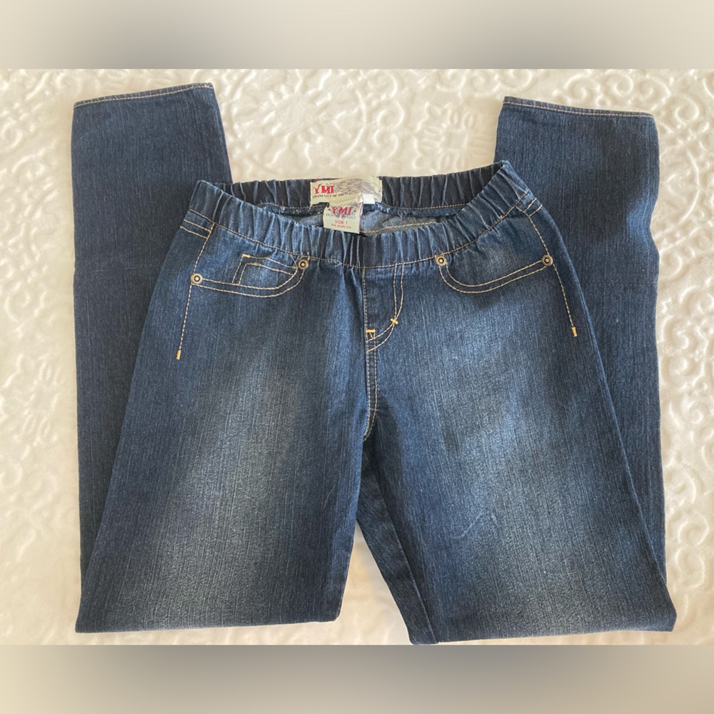 YMI Pull-On Elasticated Denim Jeans - 1 (Juniors)